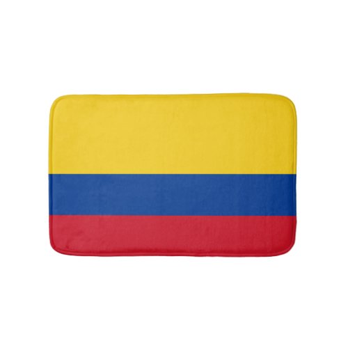Colombia flag _ Bandera De Colombia Bath Mat