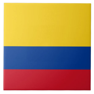 Colombia flag - Bandera De Colombia Ceramic Tile