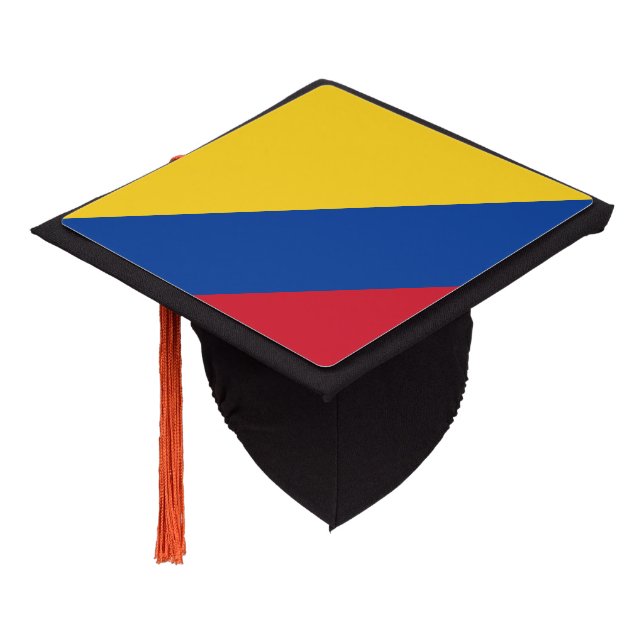 Colombia flag - Bandera De Colombia Graduation Cap Topper (Angled)