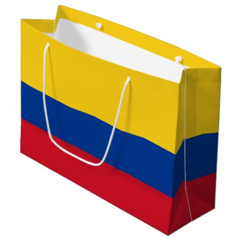 Colombia flag _ Bandera De Colombia Large Gift Bag