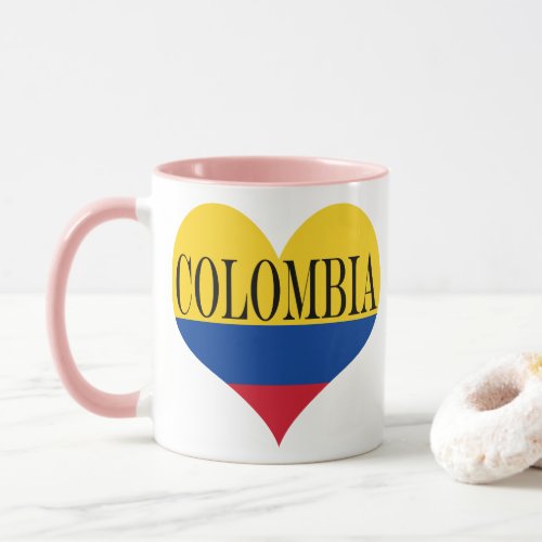 Colombia flag _ Bandera De Colombia Mug
