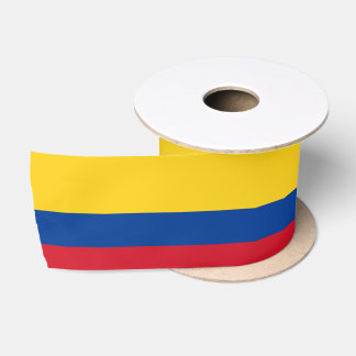 Colombia flag - Bandera De Colombia Satin Ribbon