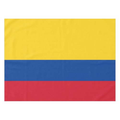 Colombia flag _ Bandera De Colombia Tablecloth