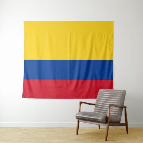 Colombia flag _ Bandera De Colombia Tapestry