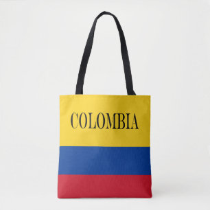 Colombia flag - Bandera De Colombia Tote Bag