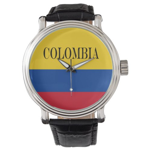 Colombia flag _ Bandera De Colombia Watch