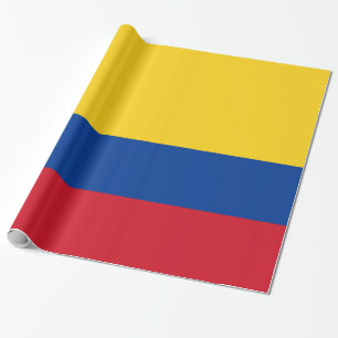 Colombia flag - Bandera De Colombia Wrapping Paper