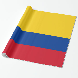 Colombia flag - Bandera De Colombia Wrapping Paper