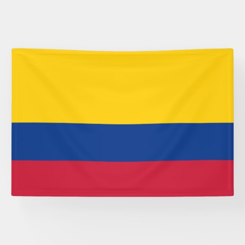 Colombia Flag Banner