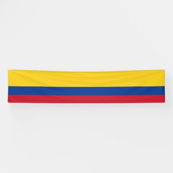 Colombia Flag Banner by wowsmiley at Zazzle