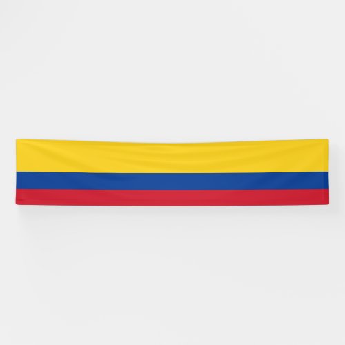 Colombia Flag Banner