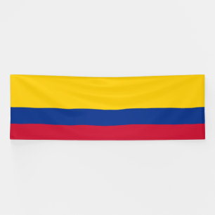 Colombia flag banner
