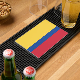 Colombia flag bar mat