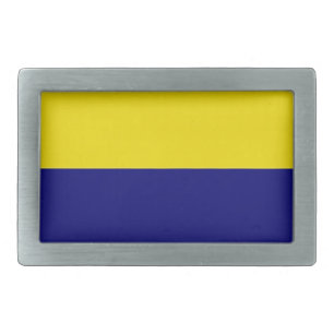 Colombia flag belt buckle
