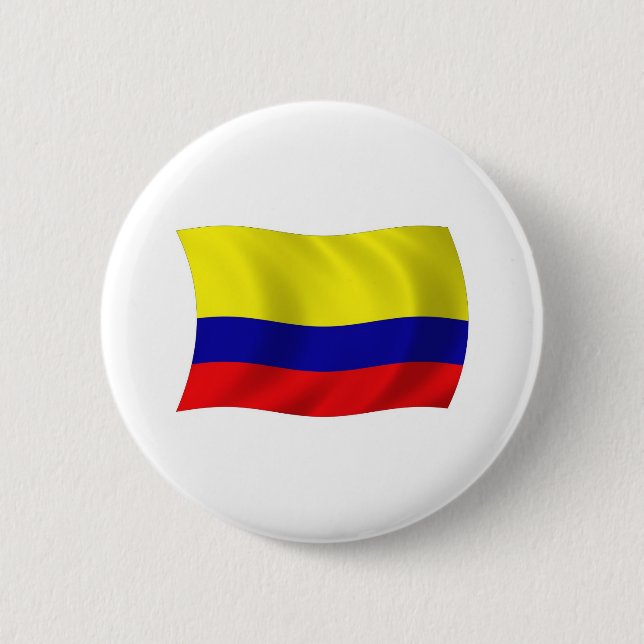 Colombia Flag Button (Front)