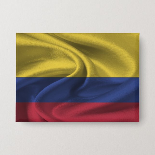 Colombia Flag Button (Front)