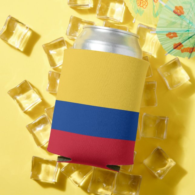 Colombia flag can cooler (In Situ Summer)