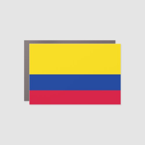 Colombia Flag Car Magnet
