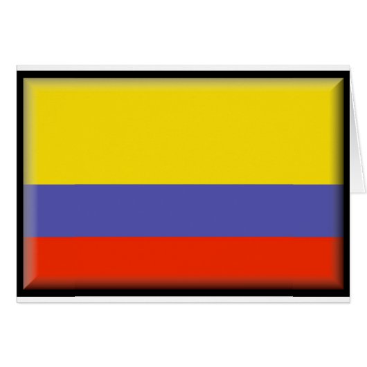 Colombia Flag Cards (Front Horizontal)