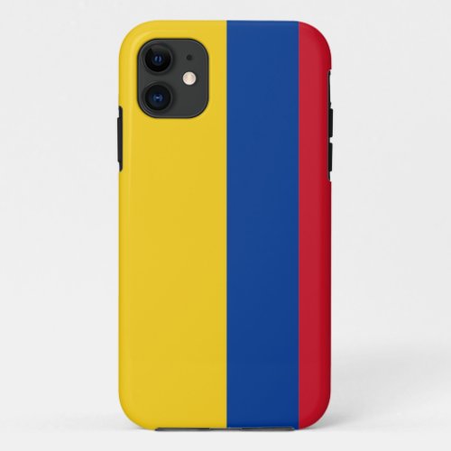Colombia Flag iPhone 11 Case
