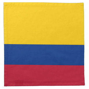 Colombia Flag Cloth Napkin
