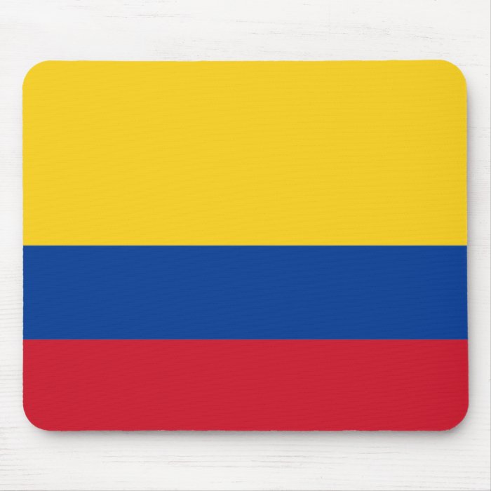 Colombia flag CO Mousemats