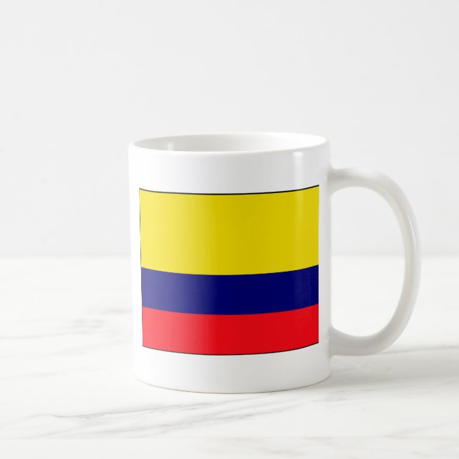 Colombia flag coffee mug (Right)