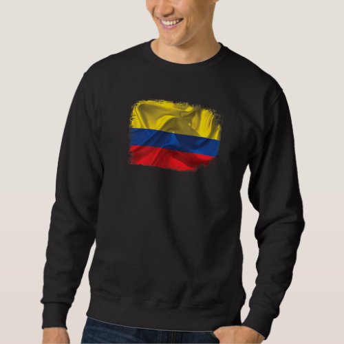 Colombia Flag Colombian Condor Colombiano Bogota T Sweatshirt