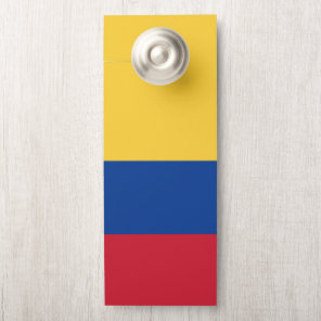 Colombia flag door hanger