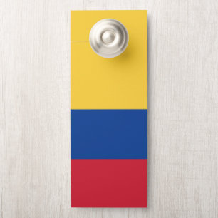Colombia flag door hanger