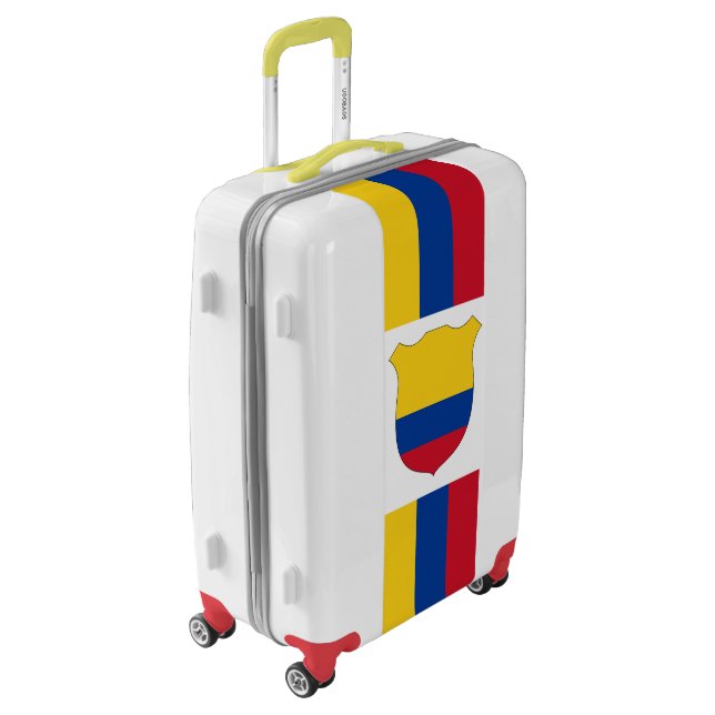 Colombia Flag Elegant Patriotic Luggage (Rotated Left)