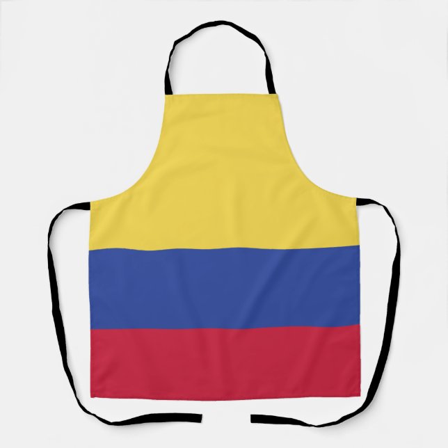 Colombia Flag Emblem Apron (Front)