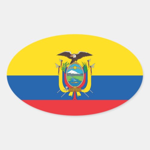 Colombia Flag Euro_style Sticker