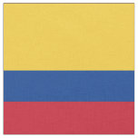 Colombia flag fabric