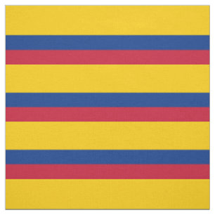 Colombia Flag Fabric