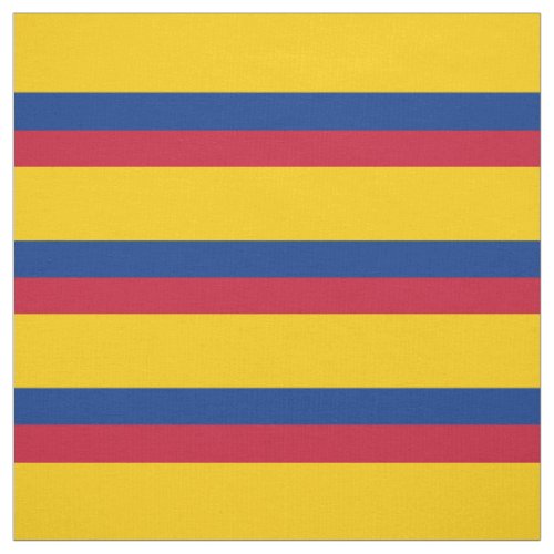 Colombia Flag Fabric