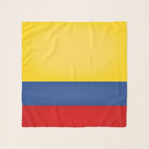 Colombia Flag Fashion Scarf