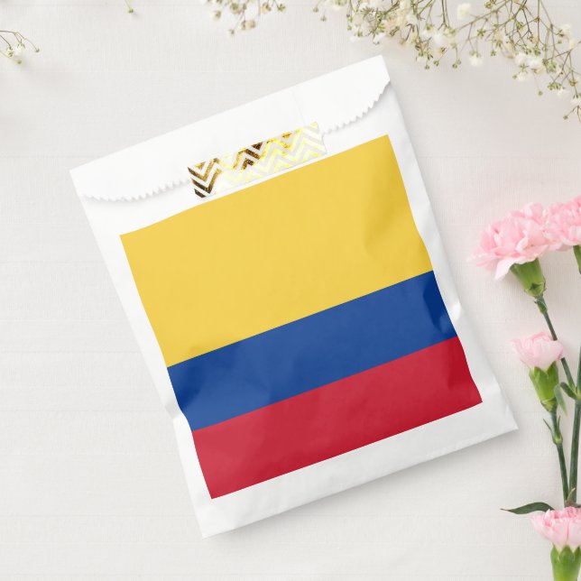 Colombia flag favor bag (Sealed)