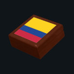 Colombia Flag Gift Box<br><div class="desc">Patriotic flag of Colombia.</div>