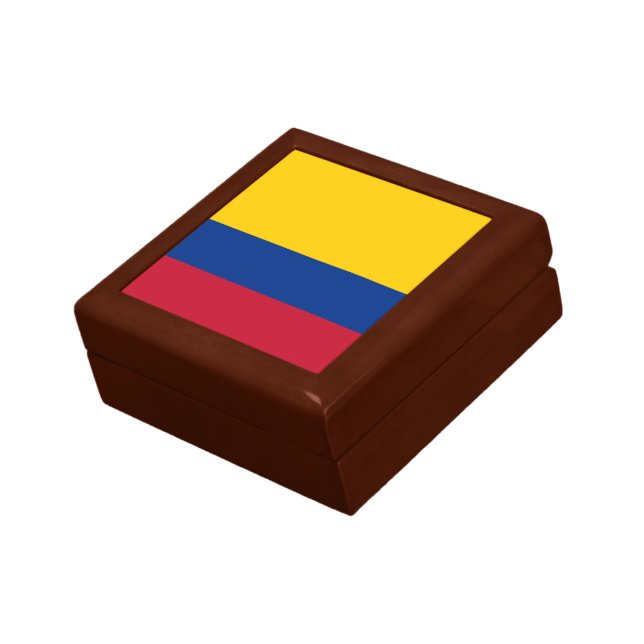 Colombia Flag Gift Box (Side)