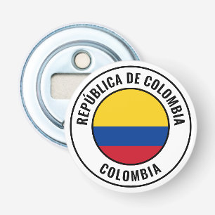 Colombia Flag Gorgeous Patriotic Bottle Opener