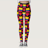 Colombia Football Leggings by mailboxdisco