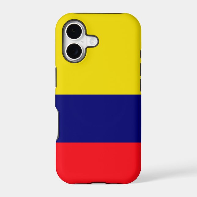 Colombia flag iphone case (Back)