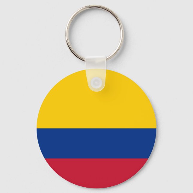 Colombia Flag Keychain (Front)