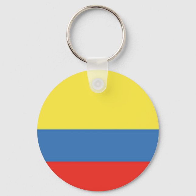 Colombia Flag Keychain (Front)