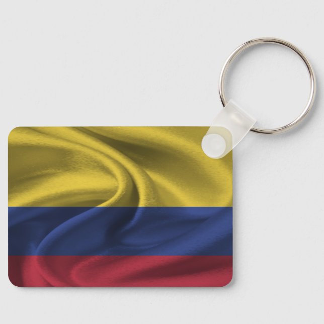 Colombia Flag Keychain (Front)