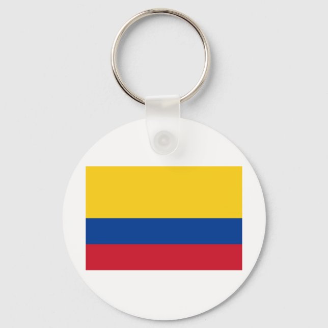 Colombia Flag Keychain (Front)