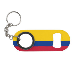 Colombia Flag Keychain Bottle Opener