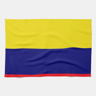 Colombia flag kitchen towel
