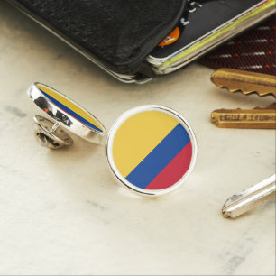 Colombia flag lapel pin